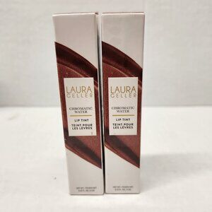 Laura Geller Chromatic Water Lip Tint Tea Rose 2 Pack